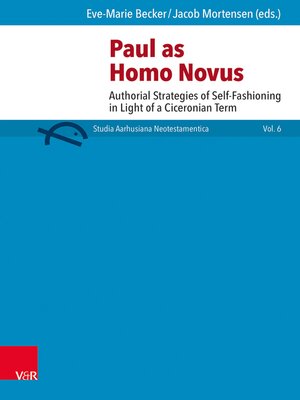 cover image of Paul as homo novus